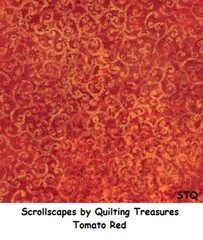 Scrollscapes cotton quilt fabric Quilting Treasures Powder Blue Tonal Scroll