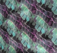 Liberty of London SILK GEORGETTE – “Iridescence” Digital Butterfly Wing Print