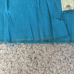 Vtg Star of Siam Handwoven Thai Silk Fabric Lot Bombay Bazaar Bangkok 3.3 Sq. Yd