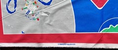 VTG 1988 Learning Line Space Race Solar Shuttle Playmat 60″x 35″