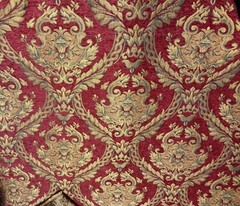 Chenille Renaissance damask Decor Upholstery, Sold By the Yard/sample 58″ wide