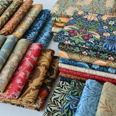 William Morris Strawberry Thief Vintage Printing Paisley Cotton Fabrics 57″Wide