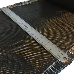 5 FT x 12″ – Carbon Fiber FABRIC-2×2 Twill WEAVE-3K/220g