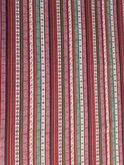 Jo-Ann Holiday Christmas Striped Cotton Fabric Red Green White Peppermint