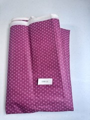 Vintage debut designs quilting cotton fabric red dots floral 44×61 90s y2k