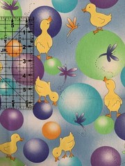 Legacy Studio Ducky Bubbles Quilt Fabric, Almost 3 Yards