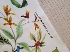 Hamilton Fabrics Paradise Bird Fabric 48″ x 54″ Botanical Floral