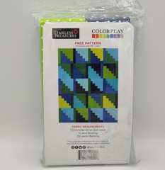 42 pc Jelly Roll Pack 2.5×44″ Timeless Treasures Colorplay Strip Cool 14 Designs