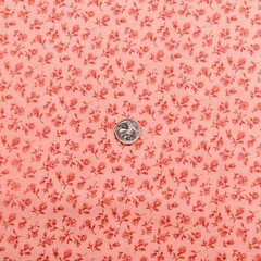 Ozark Calicos by Fabri-Quilt | Pink All Over Floral Calico Cotton Fabric | BTY