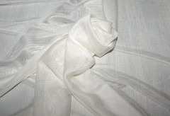 4.5m x 1.6m BULK LOT – CREAM Netting Fabric, Light Weight, Soft & Flowing