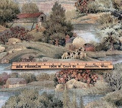4 Yards French Country Pastoral Scene Premium Tapestry Medium to Heavy Weight