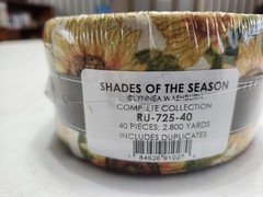 40 Pc Roll Up-Shades of the Season-Lynne Washburn-Robert Kaufman-2.5″ Strips