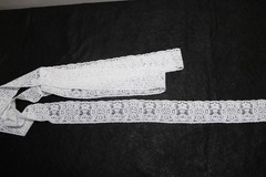 Rare Vintage Cotton Nylon Lace NOS” 2″ Across Natural Color by the Yard