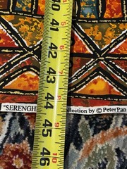 SERENGETI III African Tribal Print Fabric 95×44 Ethnic Upholstery Craft Cloth