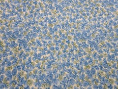 Kona Bay Fabric Quilting Floral Blue/Green 5 yds x 44″