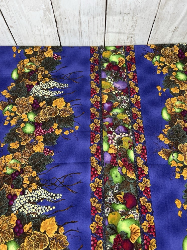 Fabric Cotton Grapes Wine Napa Soma Brand 2 Yards 44″ Wide Quilt Sew Directional