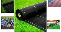 Landscape Fabric Weed Barrier Ground Cover Garden Liner Tarp 6ft x 100ft