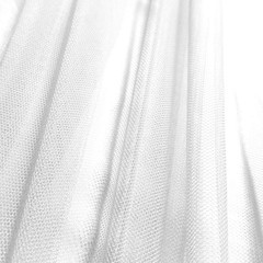 White English Net Fabric 100% Nylon 60″ Wide Soft Fine Hex Mesh By The Yard