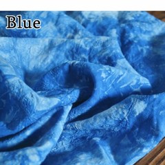60% Linen and 40% Cotton Fabric Cloth Tie Dye Embroidered Floral Thin Retro