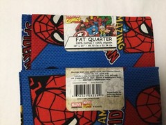 New Marvel Comics 2-Pack Amazing Spider-man Fat Quarter 18″ x 21″ Fabric Sewing