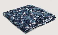 NO TARRIF CHARGES 100%✅ZK_349 Screen Printed Leaf 100% Cotton 5 Yard Fabric