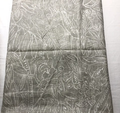 Two Piece Fabric Bundle – Simple Grey Patterns and Linen