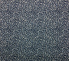 BALLARD DESIGN CLEOMENES AZURE InsideOut® BLUE LEOPARD FABRIC BY THE YARD 57″W