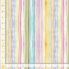 Love Spell Fabric | Watercolor Stripe Pastel | Timeless Treasures YARD