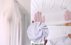 58” Wide By Yard Kint Stretch Nylon Spandex Mesh Fabric Tulle Underwear Lining