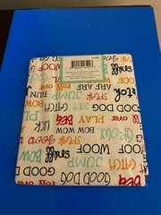 BRAND NEW CREATE IT 100% COTTON DOG WORDS PRECUT SEWING AND CRAFT FABRIC 18X21