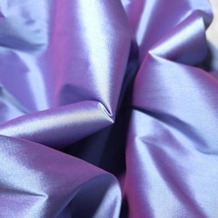 Periwinkle Pink Blue Light Weight Crisp Faux Silk Taffeta Fabric 58″ By The Yard
