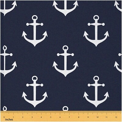 Nautical Design Upholstery Fabric 36×58 inches