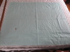 4938. TINY LIGHT GREEN Light Weight COTTON FABRIC – 44-1/2″ x 1 yd.