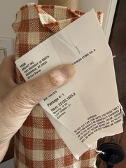 Kravet Basics Fabric 22133-1624 Rust & Cream Check Upholstery Fabric By The Yard
