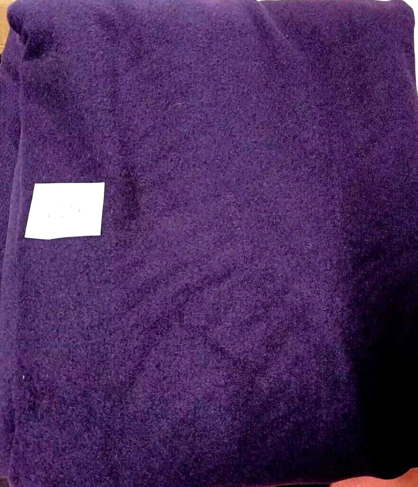 2.5m Italian heavy purple wool /cashmere fabric for suits, coats 150cm wide