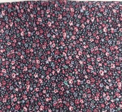 Peter Pan Fabric 1/2 yard x 44″ Cotton Floral Print Multicolor Sewing Material
