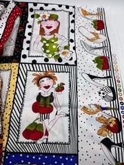 Sew Creative Panel Fabric Loralie Harris 21 Panels Vintage Material Textile