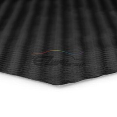 Black Carbon Fiber Fabric Cloth Marine Vinyl 54″ Wide Plain Weave Upholstery
