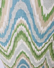 Pindler & Pindler Embroidered Fabric showroom sample 27×27