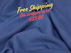 Tropical gabardine in 3 shades of Orange or any other color in my store