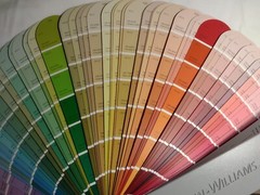 Huge Paint Chip Book 11″ x 2″ Art Crafts Supplies Scrapbook Junk Journal ATC
