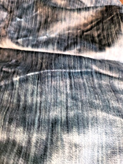 Velvet Upholstery Fabric–Home Décor Craft Material 55″ x 76+++ Lt BLUE Stripe