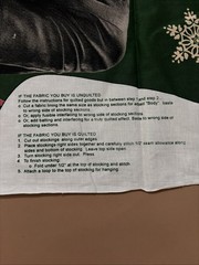Cranston Fabric Elvis Presley Jumbo Christmas Holiday Stocking Craft Panel