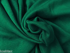 Rib 1×1 Knit Cotton Fabric Tubular by the Yard – Jade