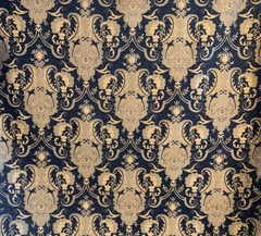 Drapery and Upholstery Chenille Fabric By the Yard Elegant Damask Pattern 58″ w