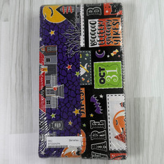 Glow-O-Ween Benartex Fabric 40 Jelly Roll Strips each 2.5″ x 42″ – Halloween