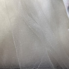 Soft Bridal Mesh Tulle Netting Fabric – 58″ Wide – Sold by the Yard Soft Ivory