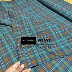County Kerry Irish Tartan Fabric – 52 Inches wide – Woven by Celtic Attire