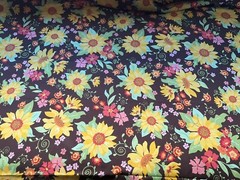 Fabric Color Sun Flower 44″ x 36”By exclusivelyquilters 811