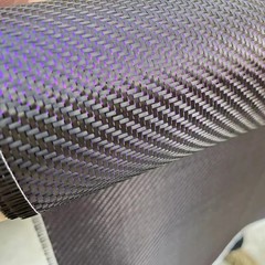 3k 200g 2x2ordinary twill real carbon fiber and metal wire mixed weaving, fabric